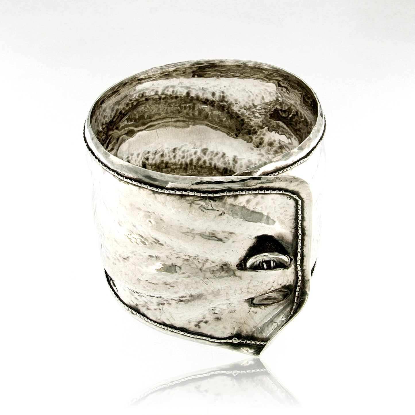 Mysterium Collection Sterling Shirt Cuff Bracelet