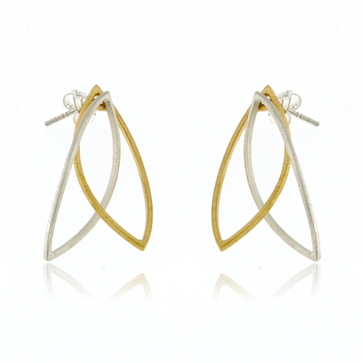 Mysterium Collection Vermeil Double Marquis Earrings