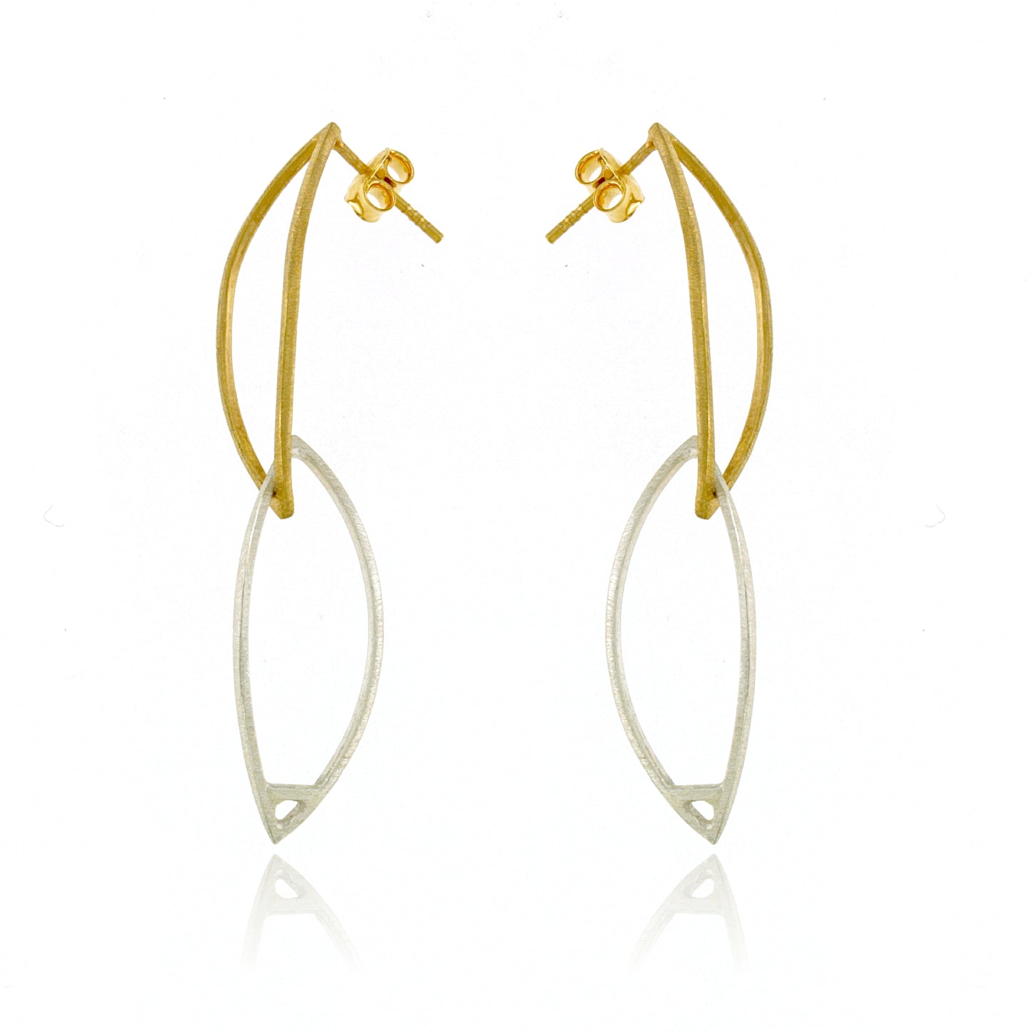 Mysterium Collection Vermeil Double Marquis Earrings