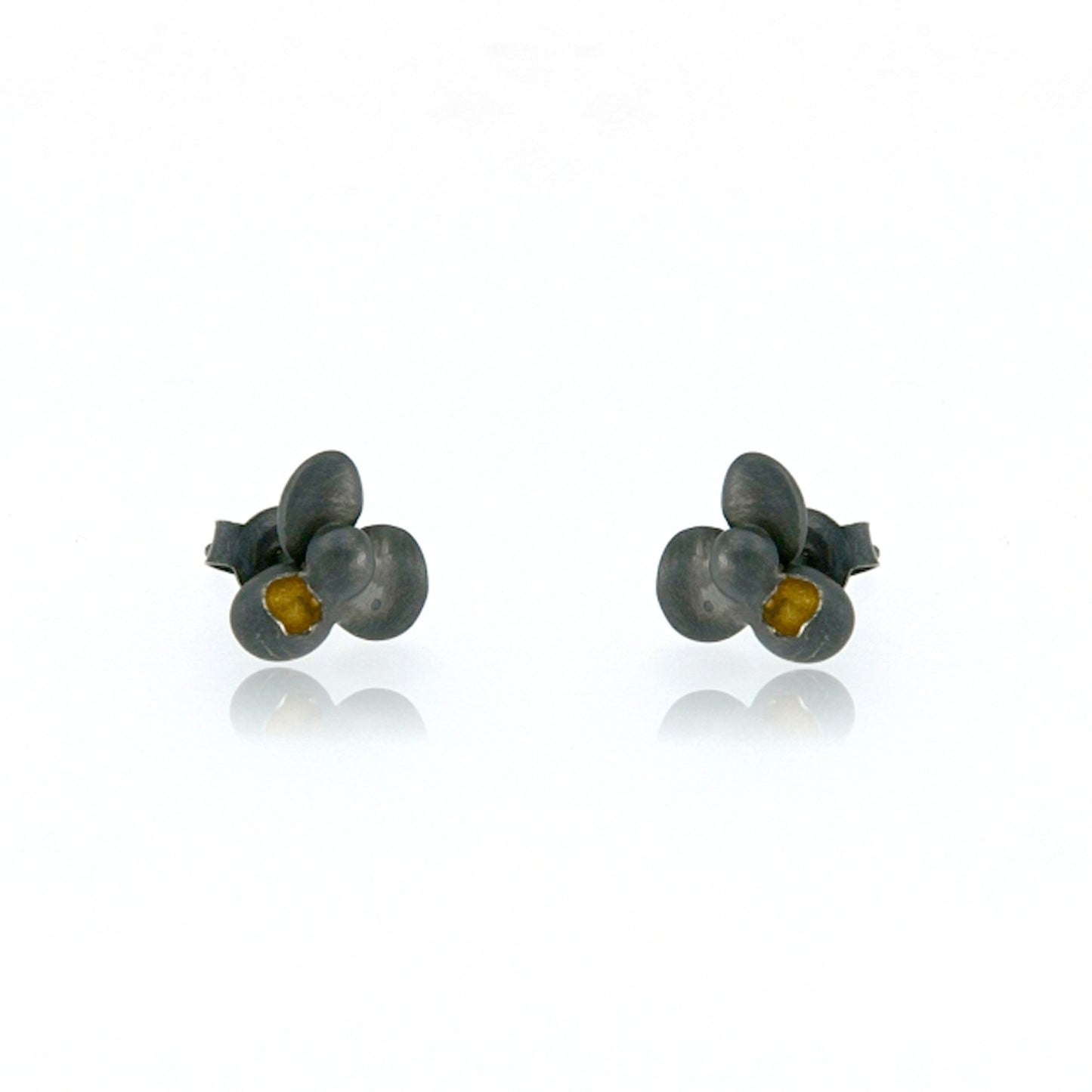 Mysterium Collection Sterling Silver Oxidized Earrings