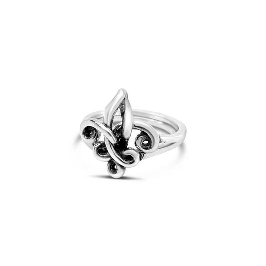 Cristy Cali Fleur de Love Knot Ring