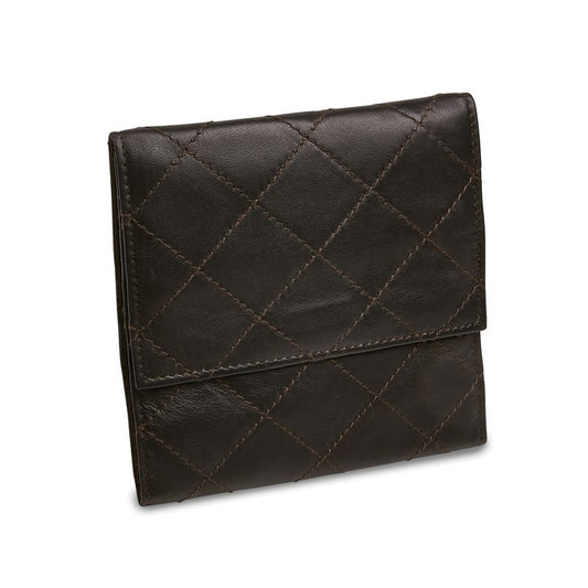 Black Leather Travel Jewelry Folder