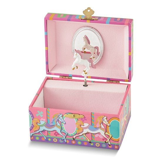 Children's Carousel Musical Jewelry Box
