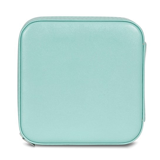 Mint Green Zippered Jewelry Case
