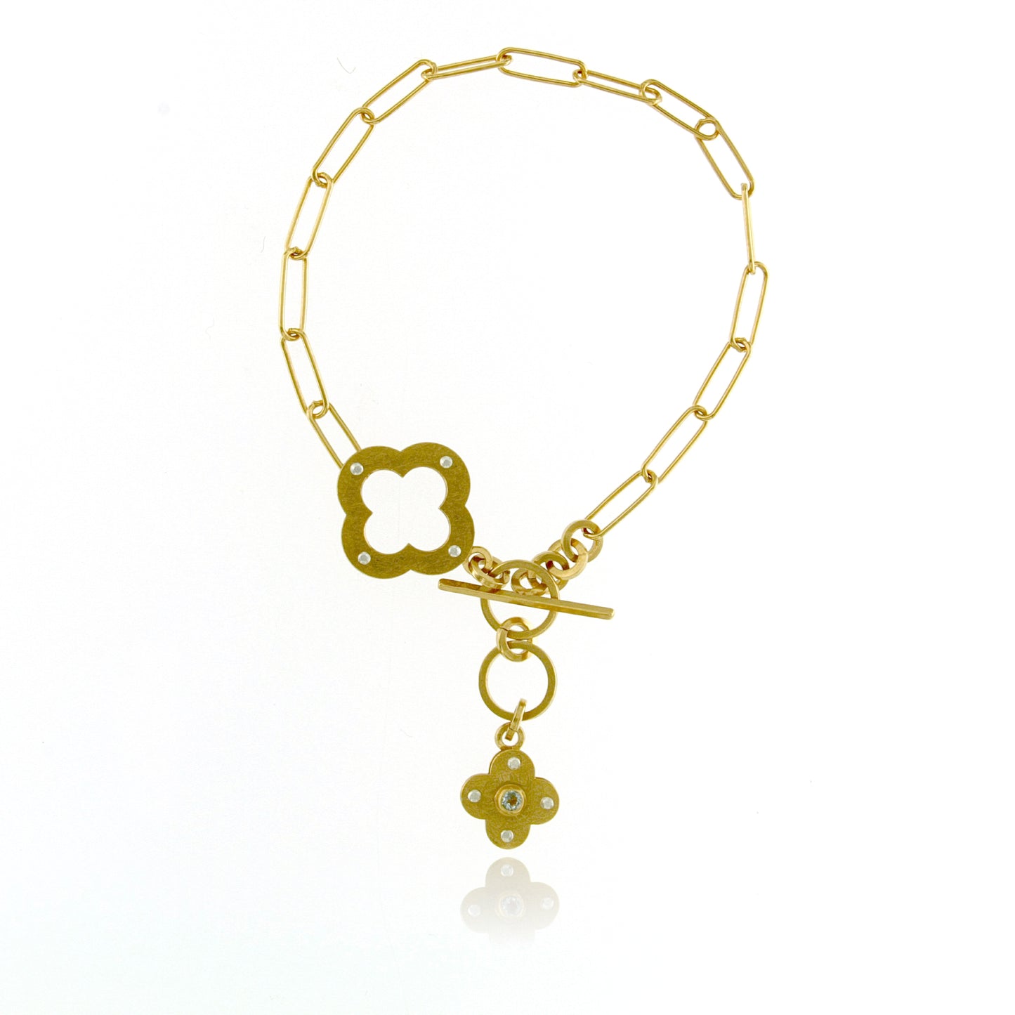 Mysterium Collection Vermeil Blue Topaz Bracelet