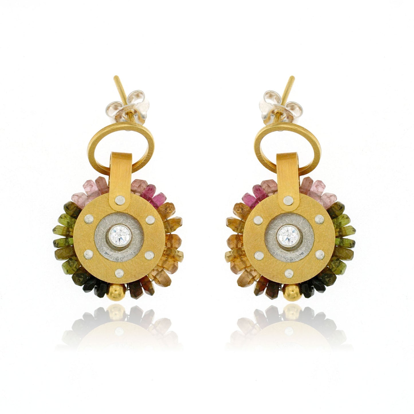 Mysterium Collection Vermeil Tourmaline Earrings
