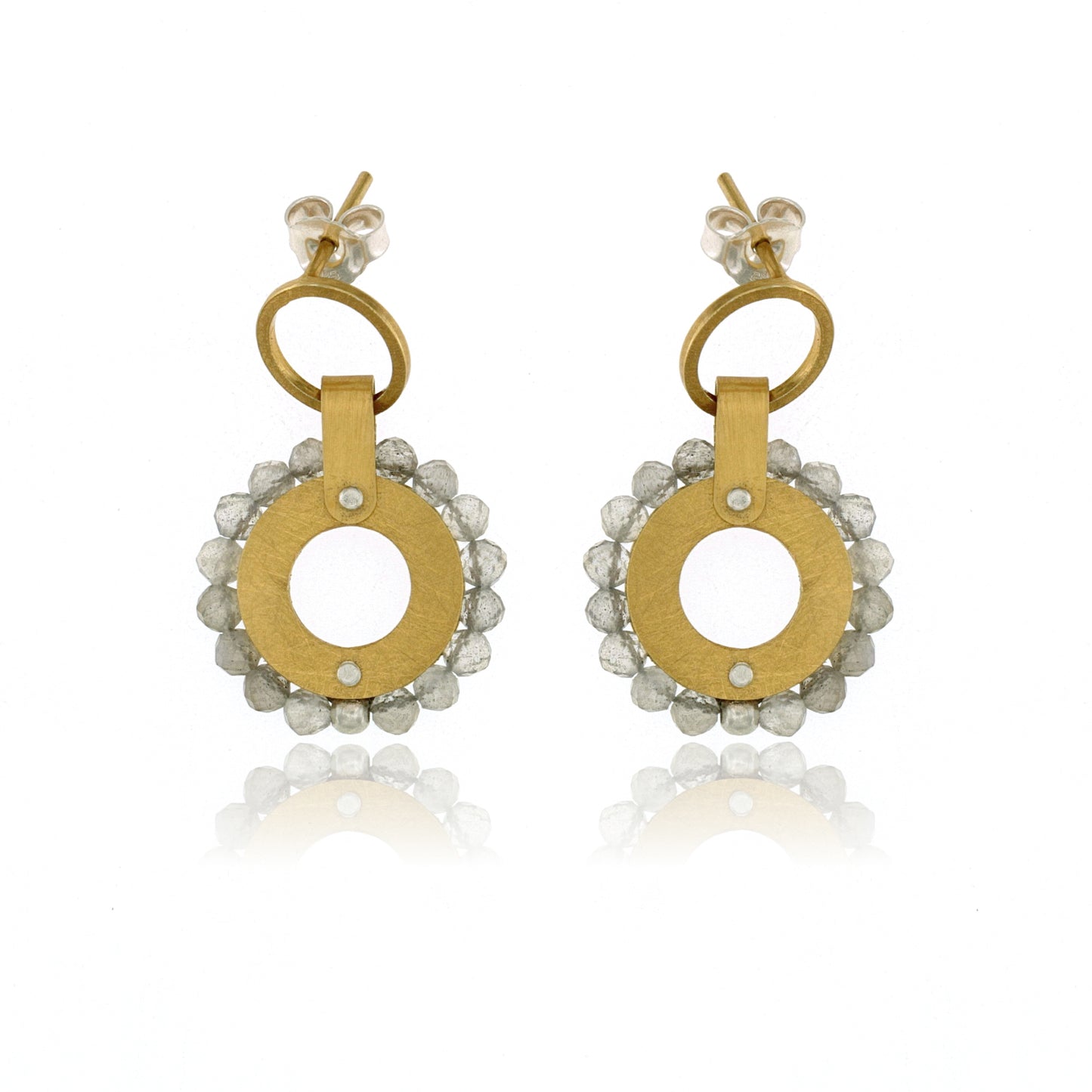 Mysterium Collection Vermeil Labradorite Earrings