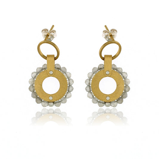 Mysterium Collection Vermeil Labradorite Earrings