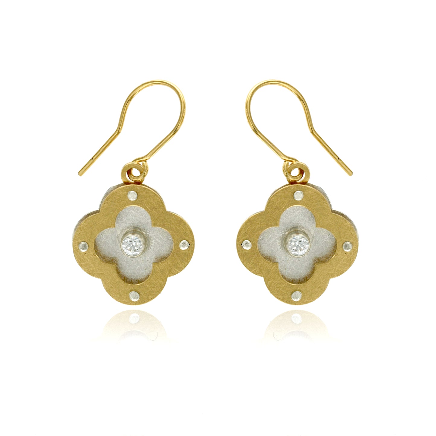 Mysterium Collection Vermeil Cubic Zirconia Earrings