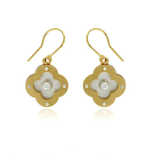 Mysterium Collection Vermeil Cubic Zirconia Earrings