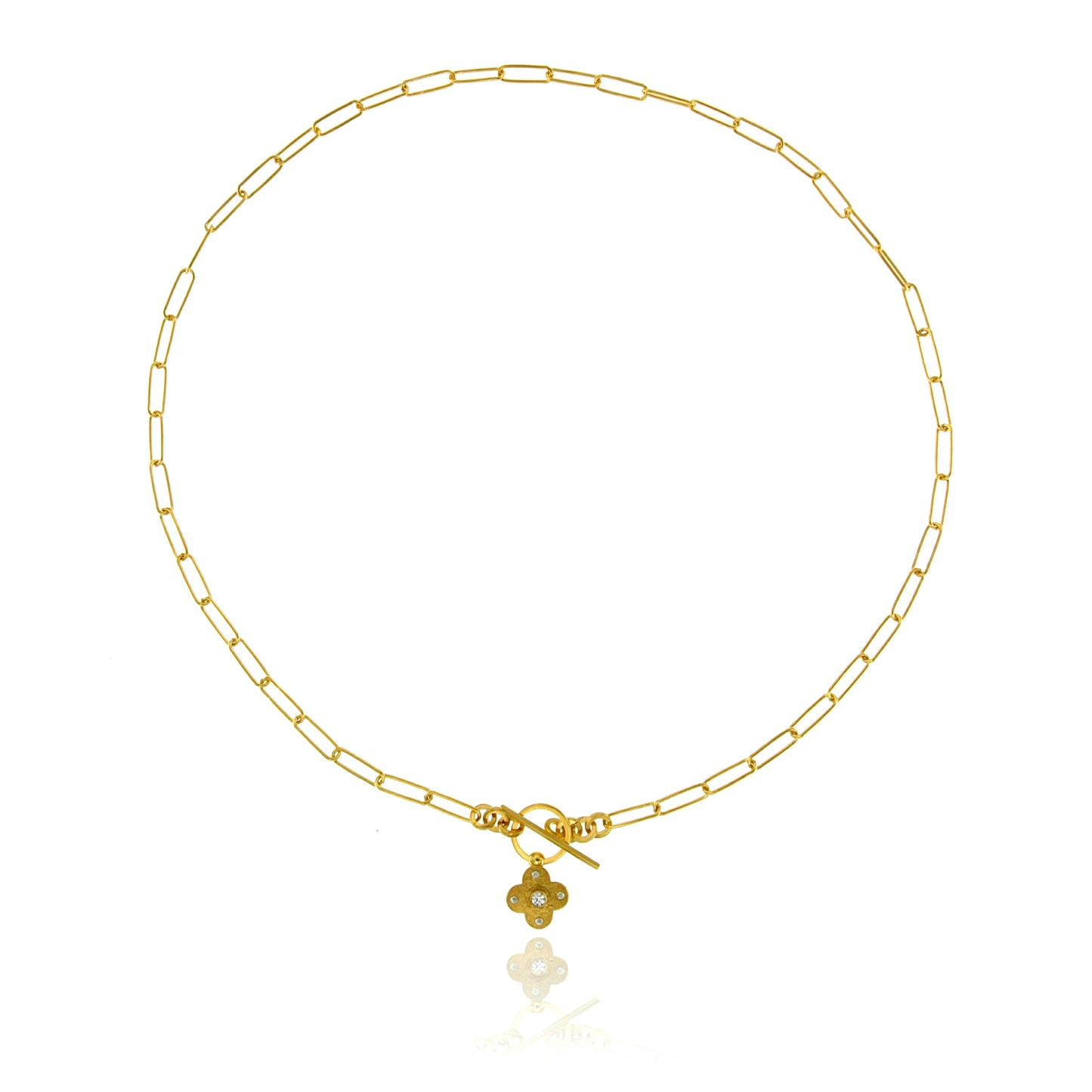 Mysterium Collection Vermeil Cubic Zirconia Necklace