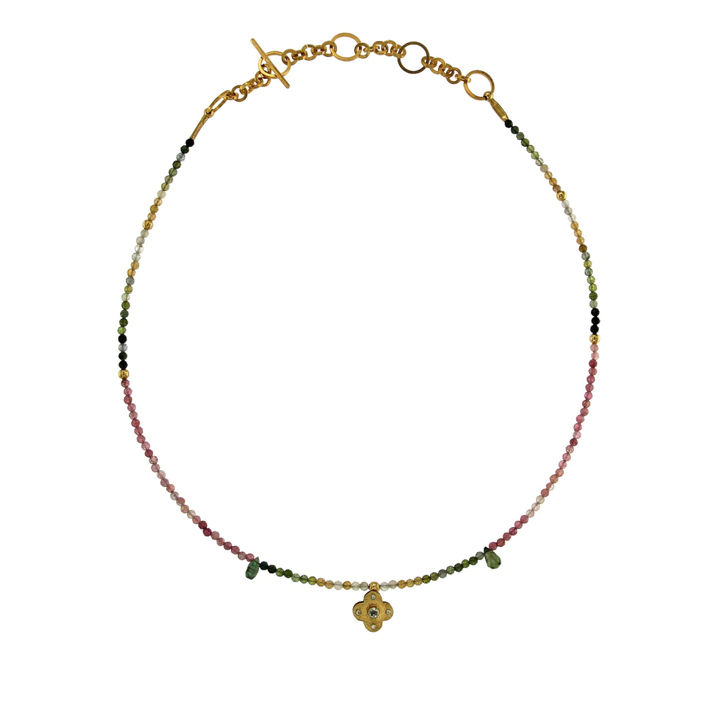 Mysterium Collection Vermeil Tourmaline Necklace
