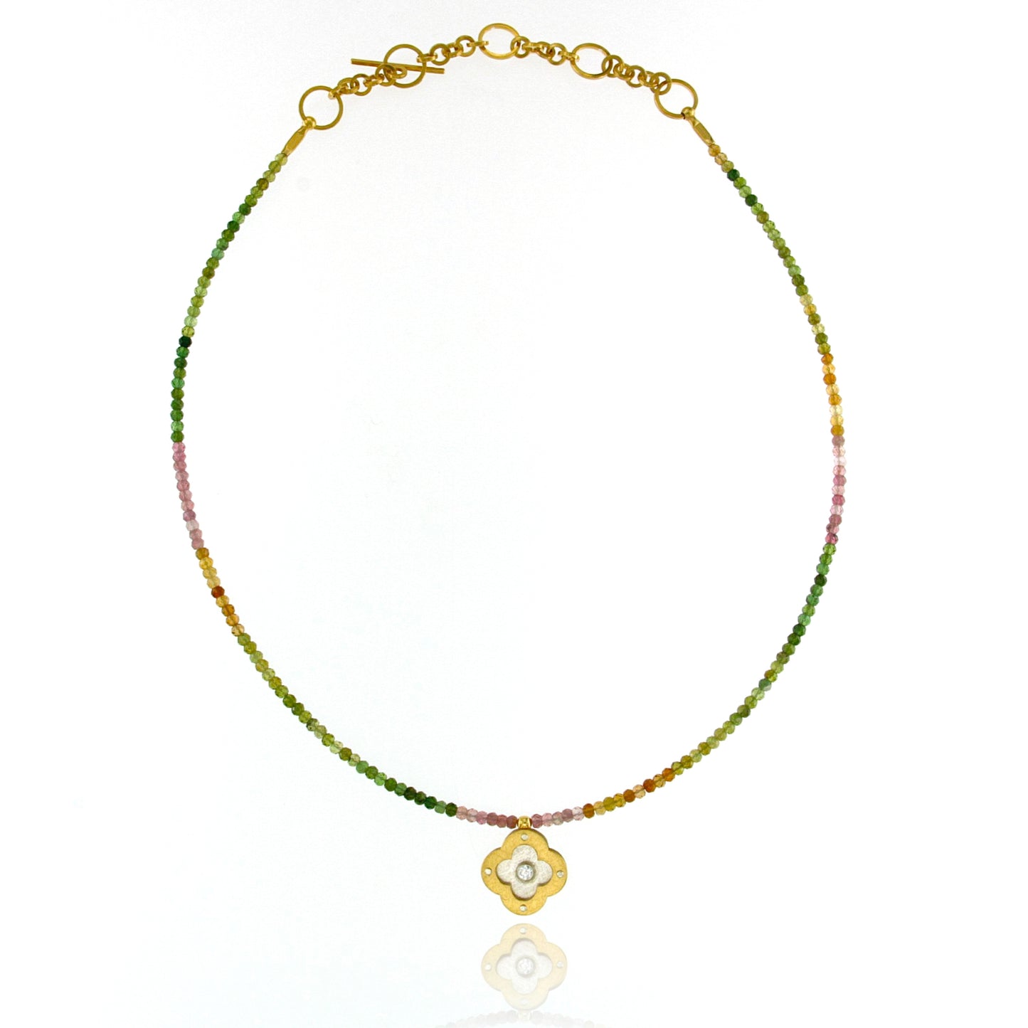 Mysterium Collection Vermeil Tourmaline Necklace