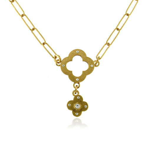 Mysterium Collection Vermeil Cubic Zirconia Necklace