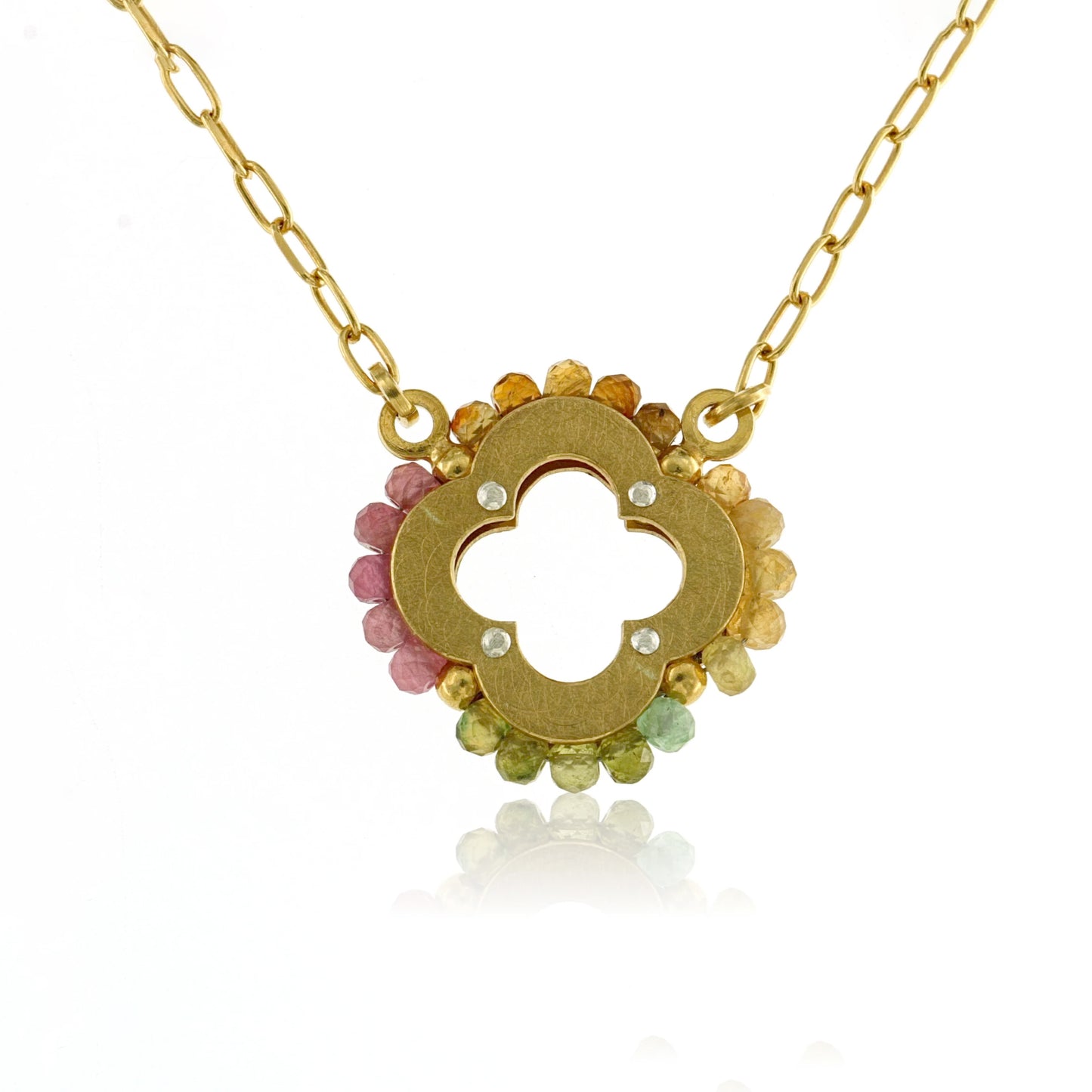 Mysterium Collection Vermeil Tourmaline Necklace