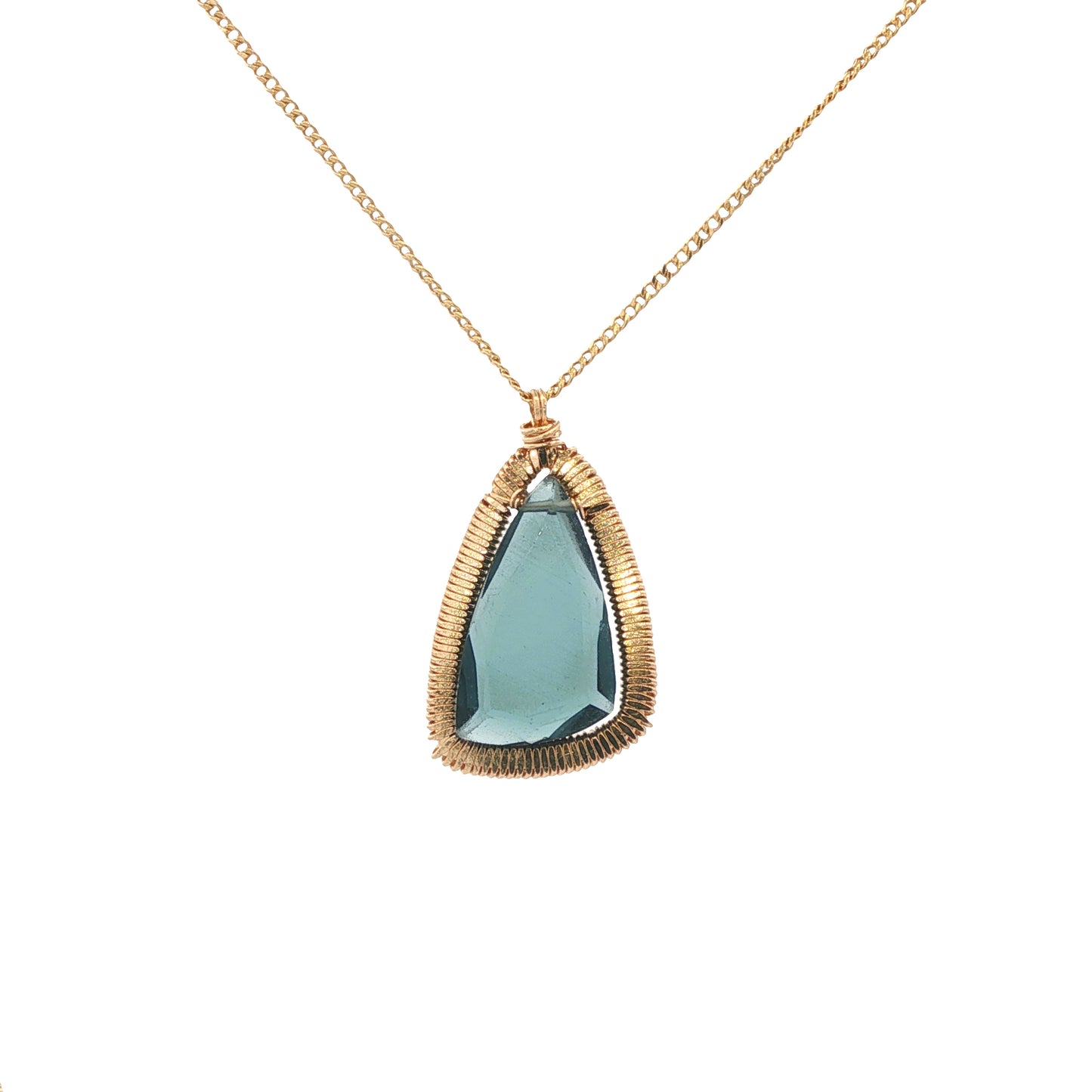 Dana Kellin Collection London Blue Quartz Necklace