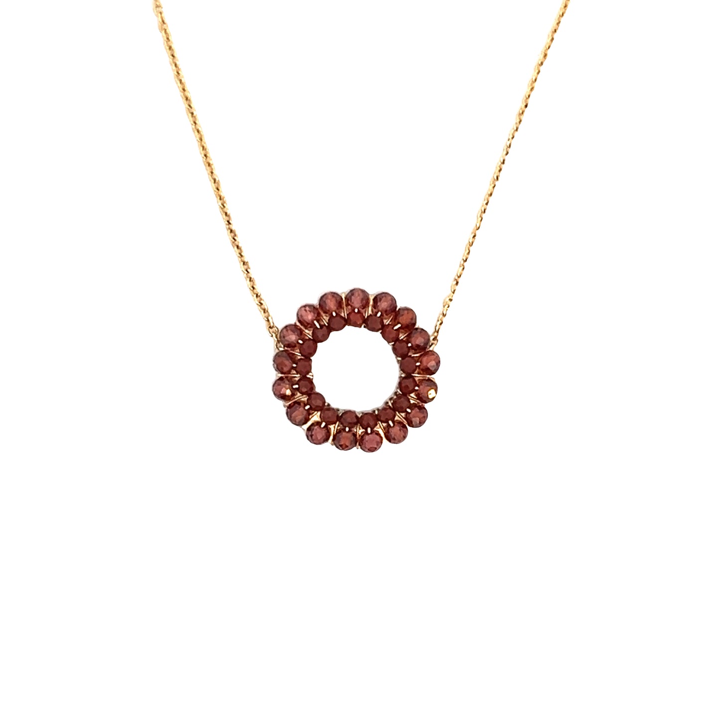 Dana Kellin Collection Garnet & Jasper Necklace