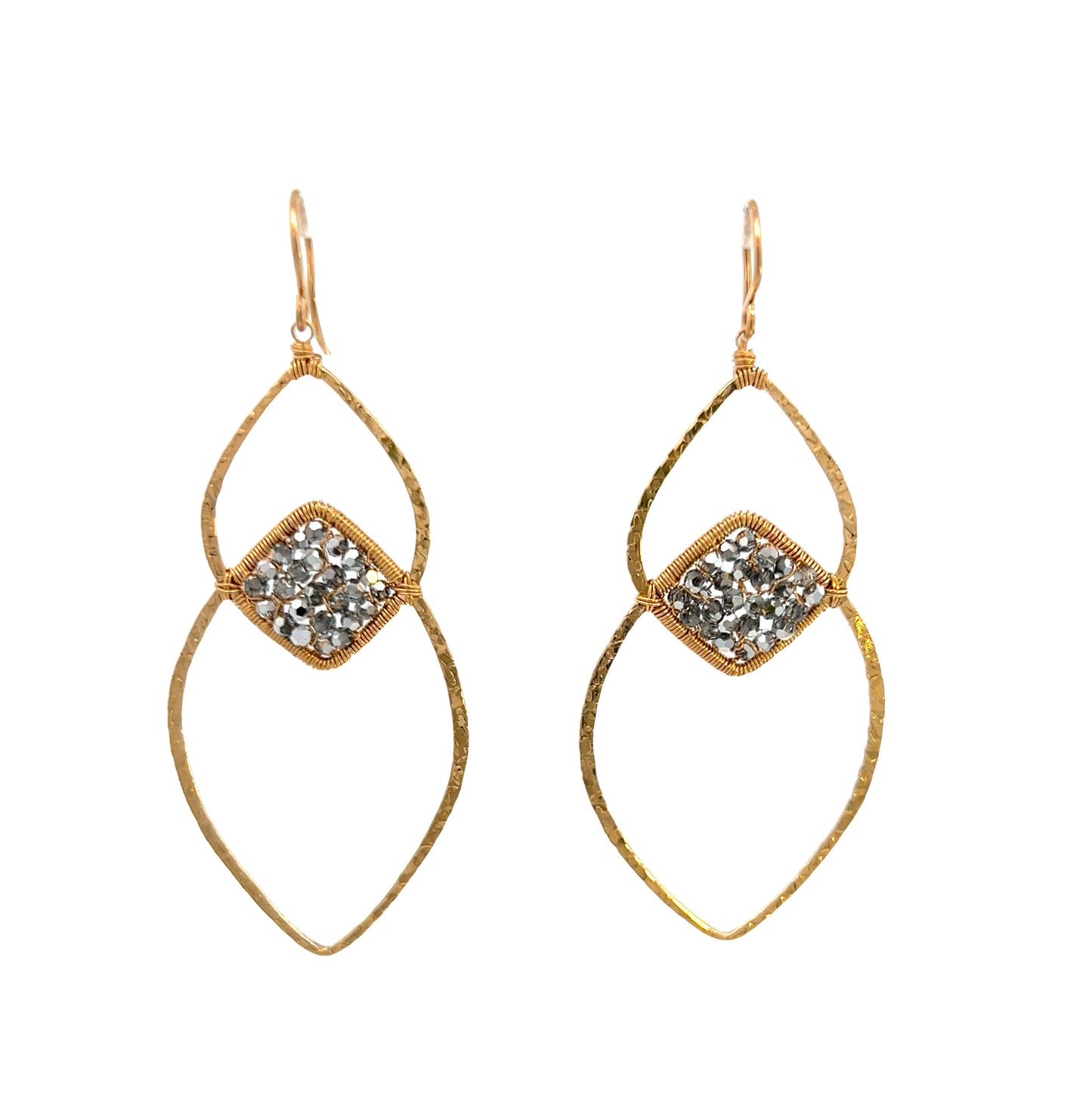 Dana Kellin Collection Crystal Earrings
