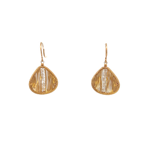 Dana Kellin Collection Crystal Earrings