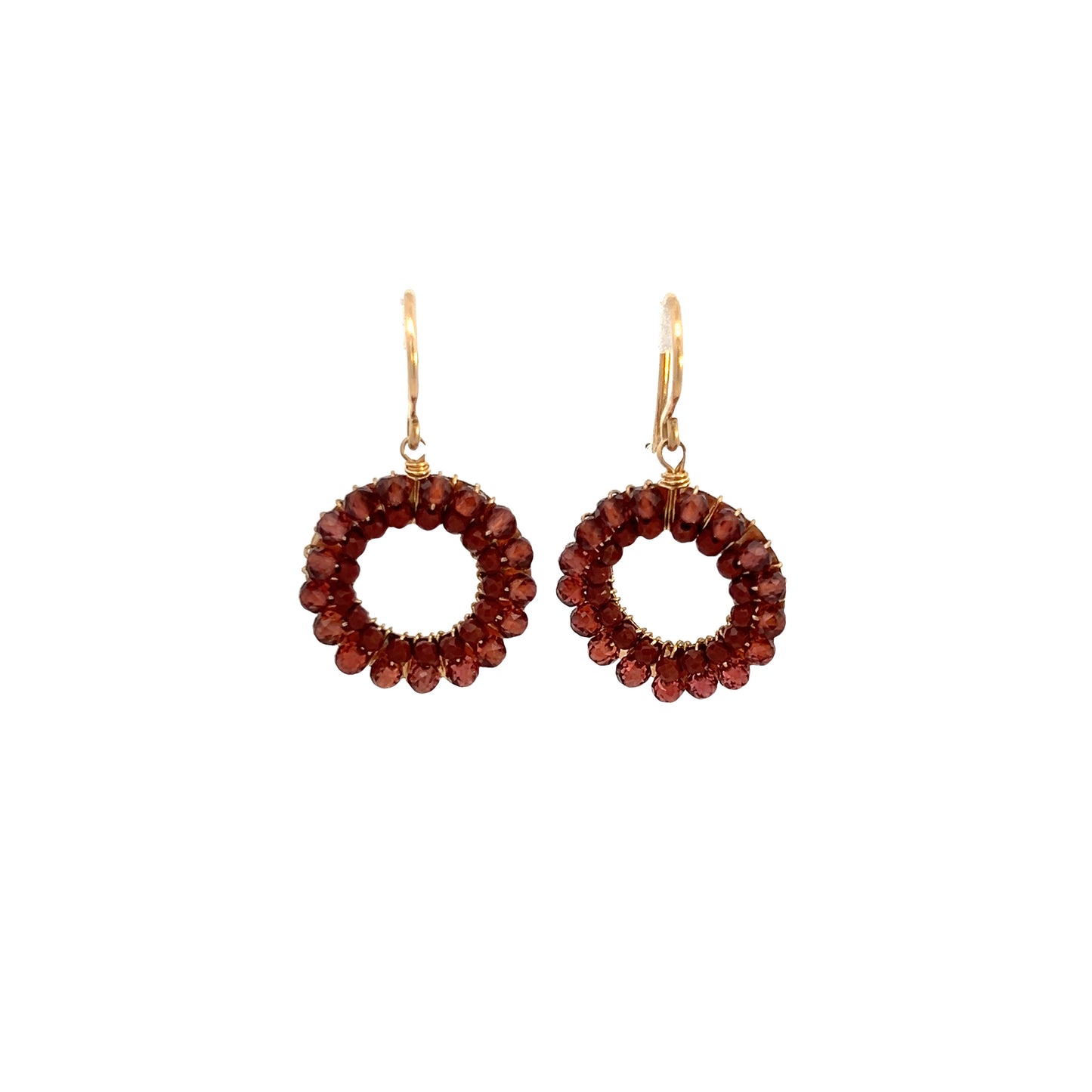 Dana Kellin Collection Garnet & Jasper Earrings