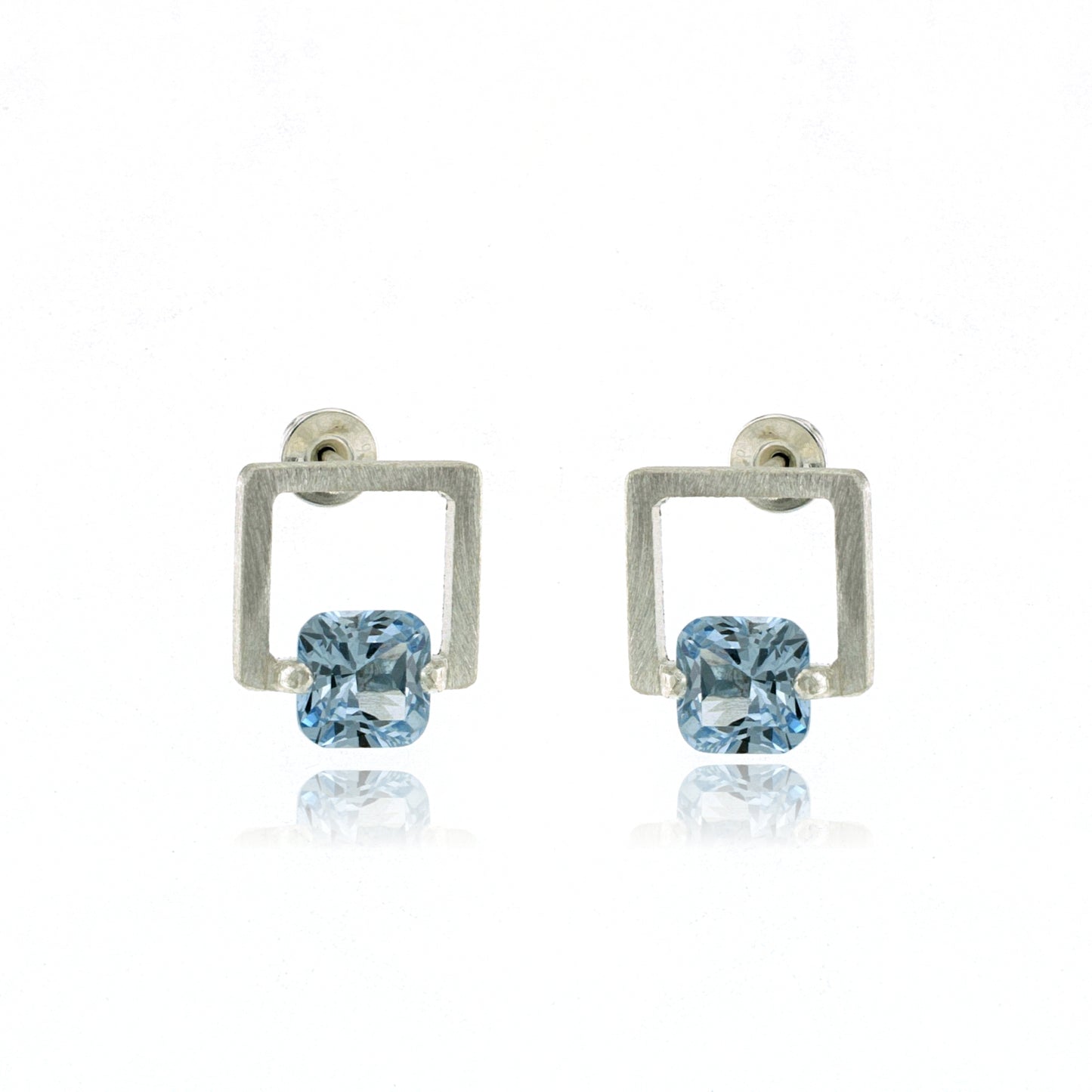 Mysterium Collection Sterling Square Earrings