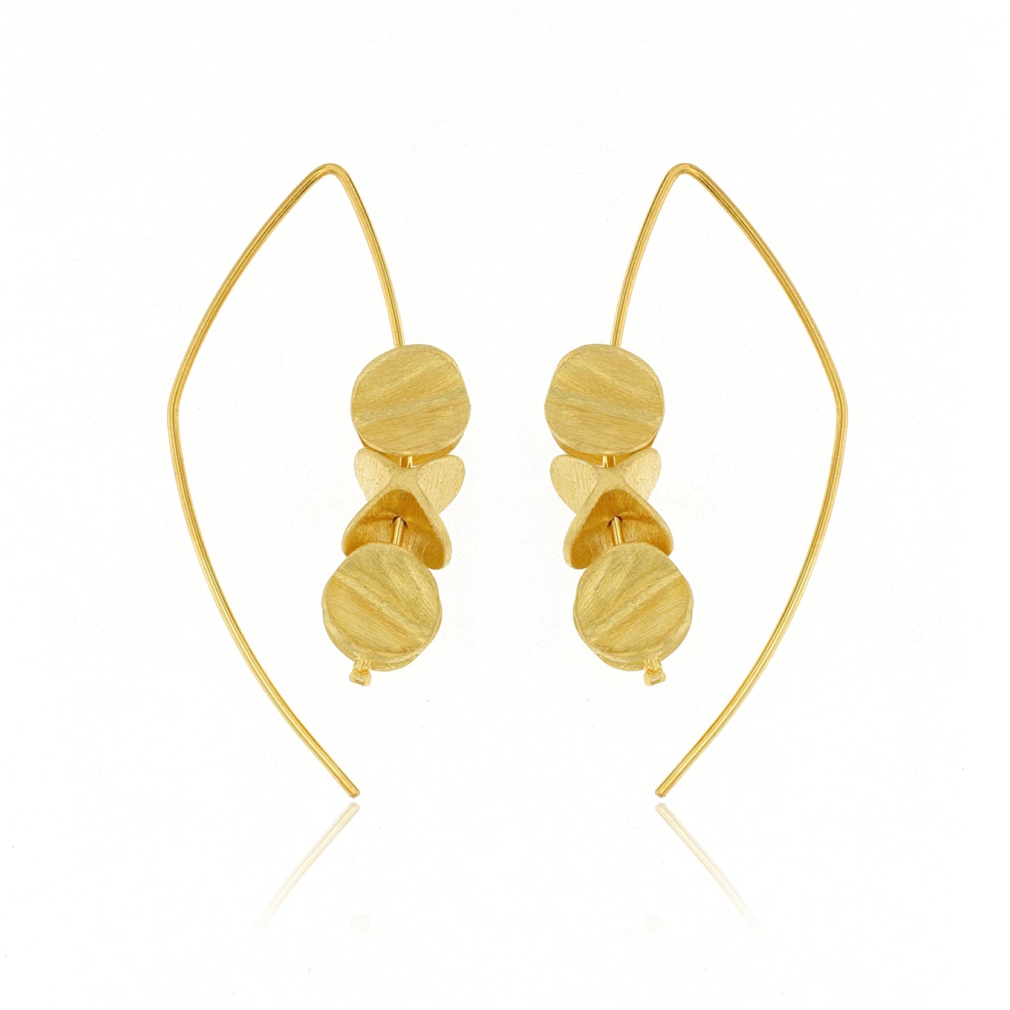Mysterium Collection Vermeil Threader Earrings