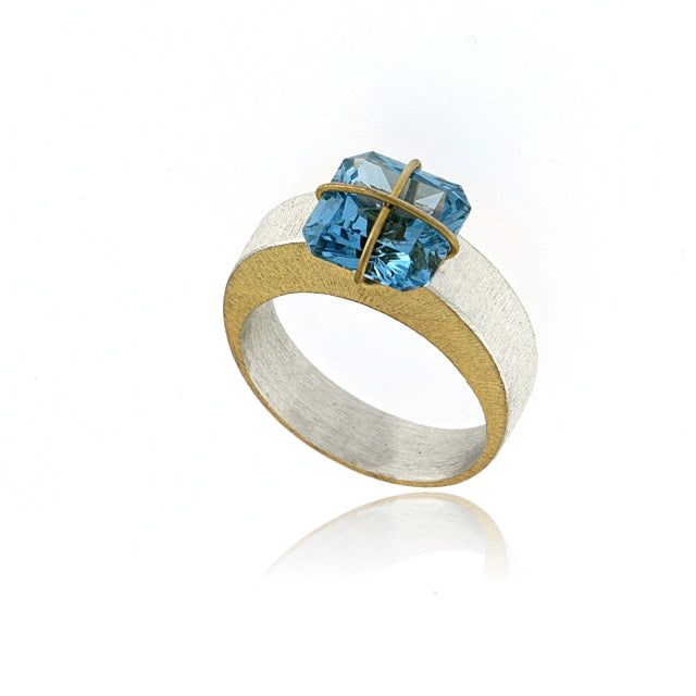 Mysterium Collection 2-Tone "Gift Wrap" Ring