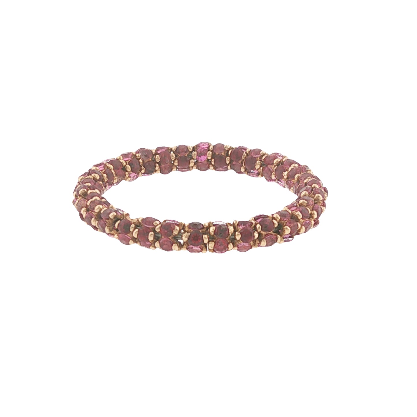 18K Yellow Gold 1.50CT Ruby Rondelle Ring