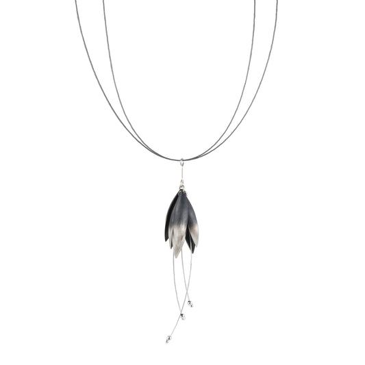 Mysterium Collection Oxidized Shaded Tulip Pendant