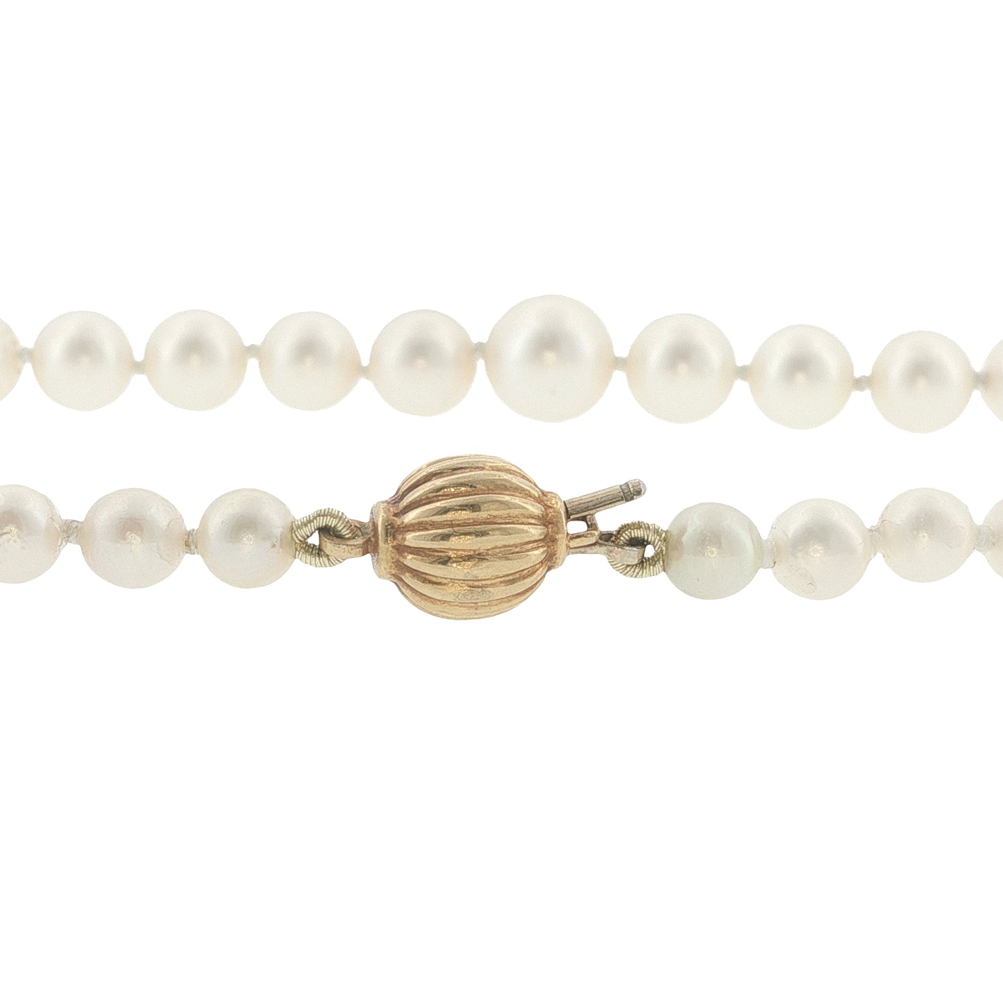 Graduated Cultured Pearl Necklace 20"