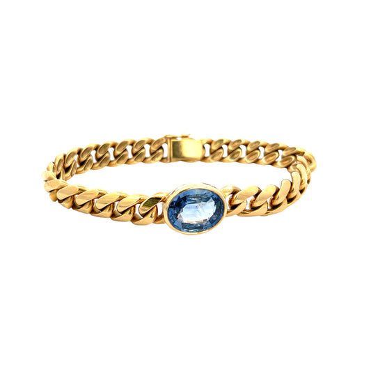 Estate Collection 6.0ct Sapphire Bulgari Bracelet