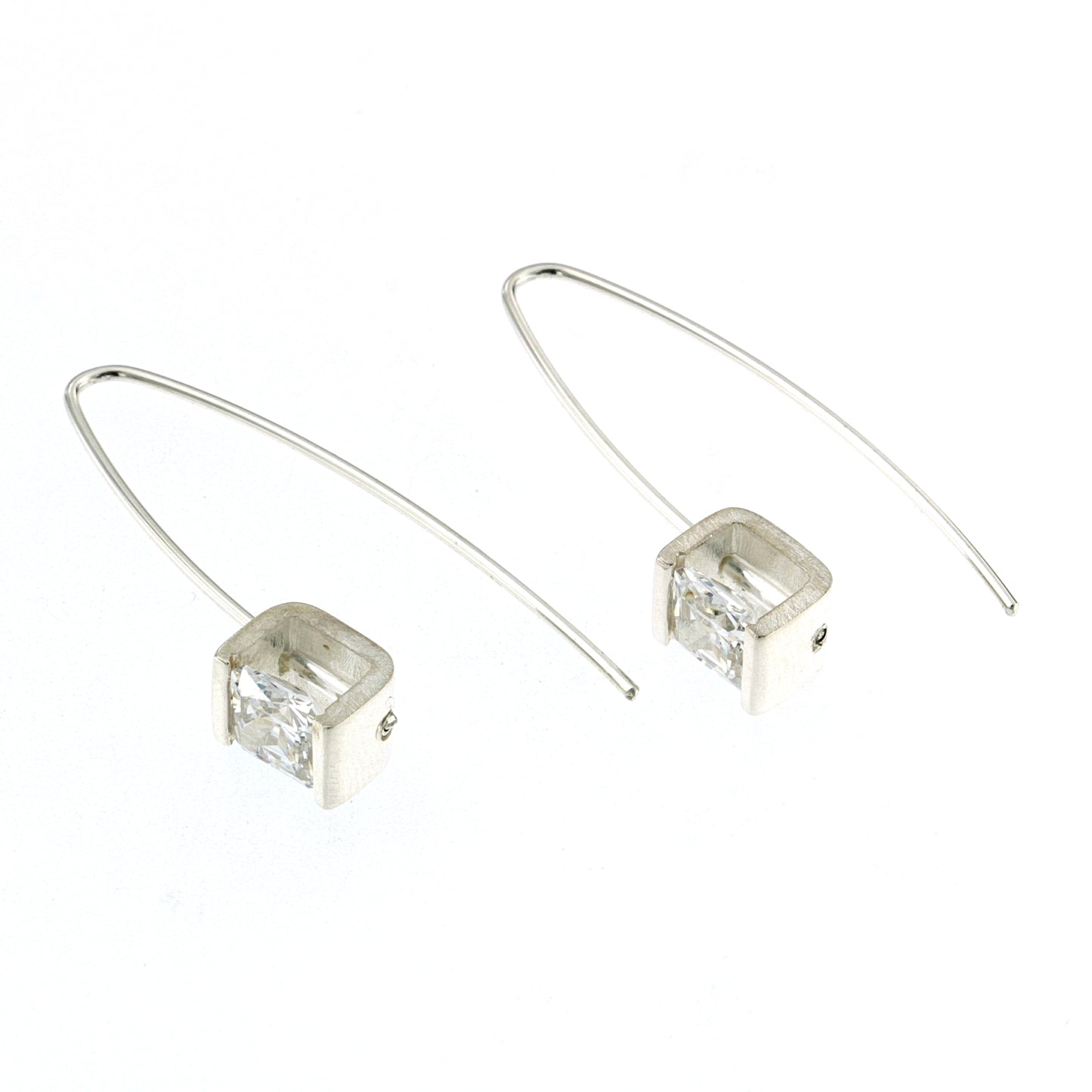 Mysterium Collection Sterling Cubic Zirconia Earrings