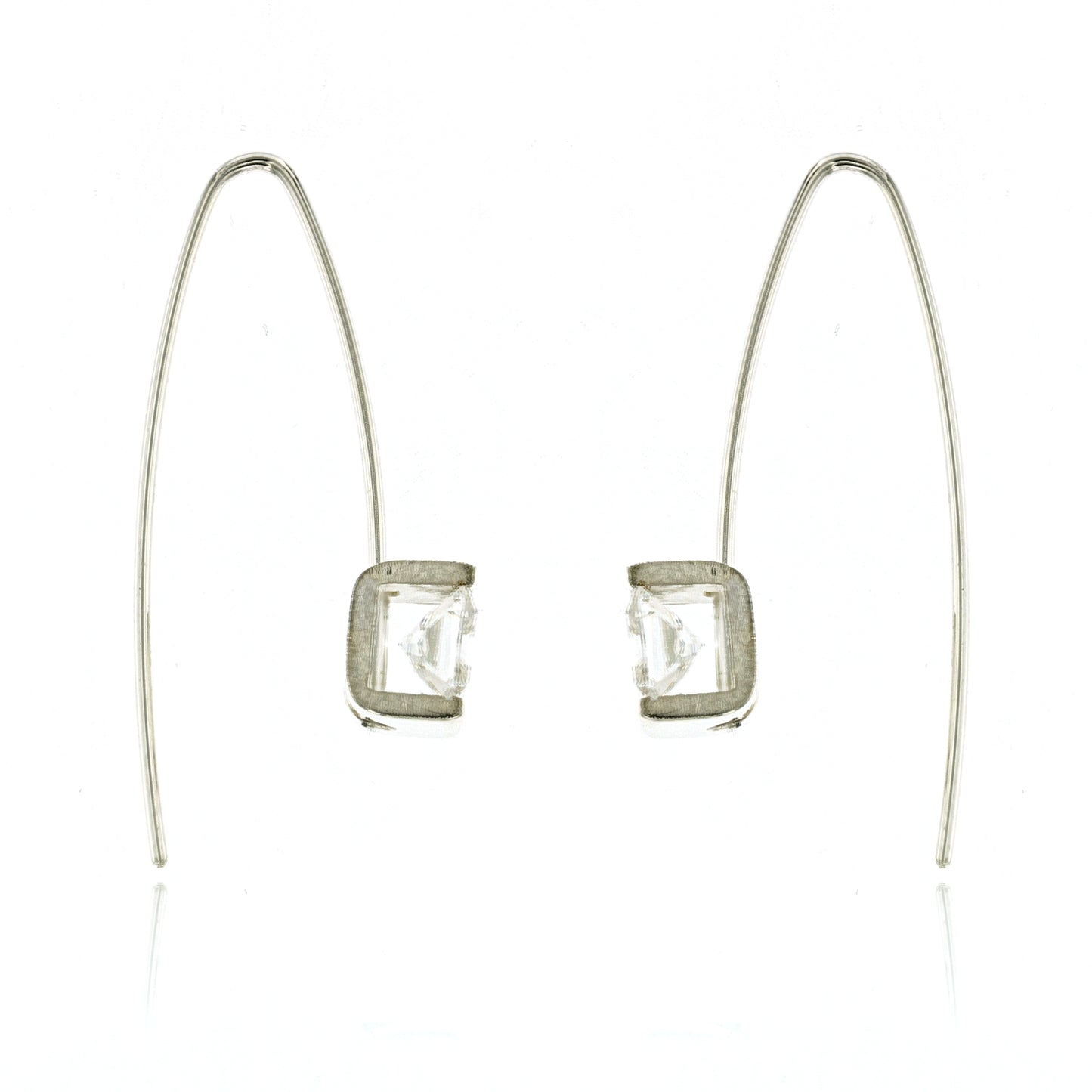 Mysterium Collection Sterling Cubic Zirconia Earrings
