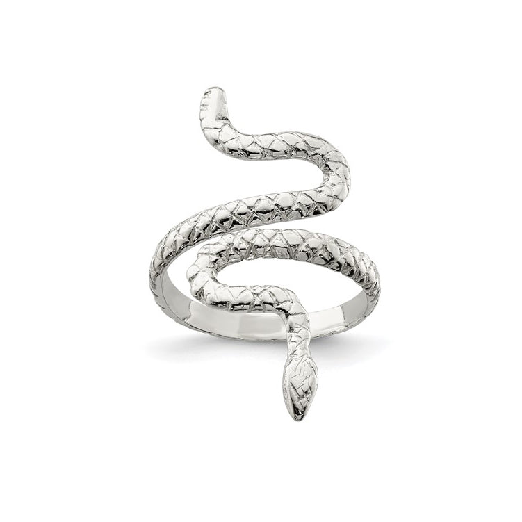 Sterling Silver Snake Ring