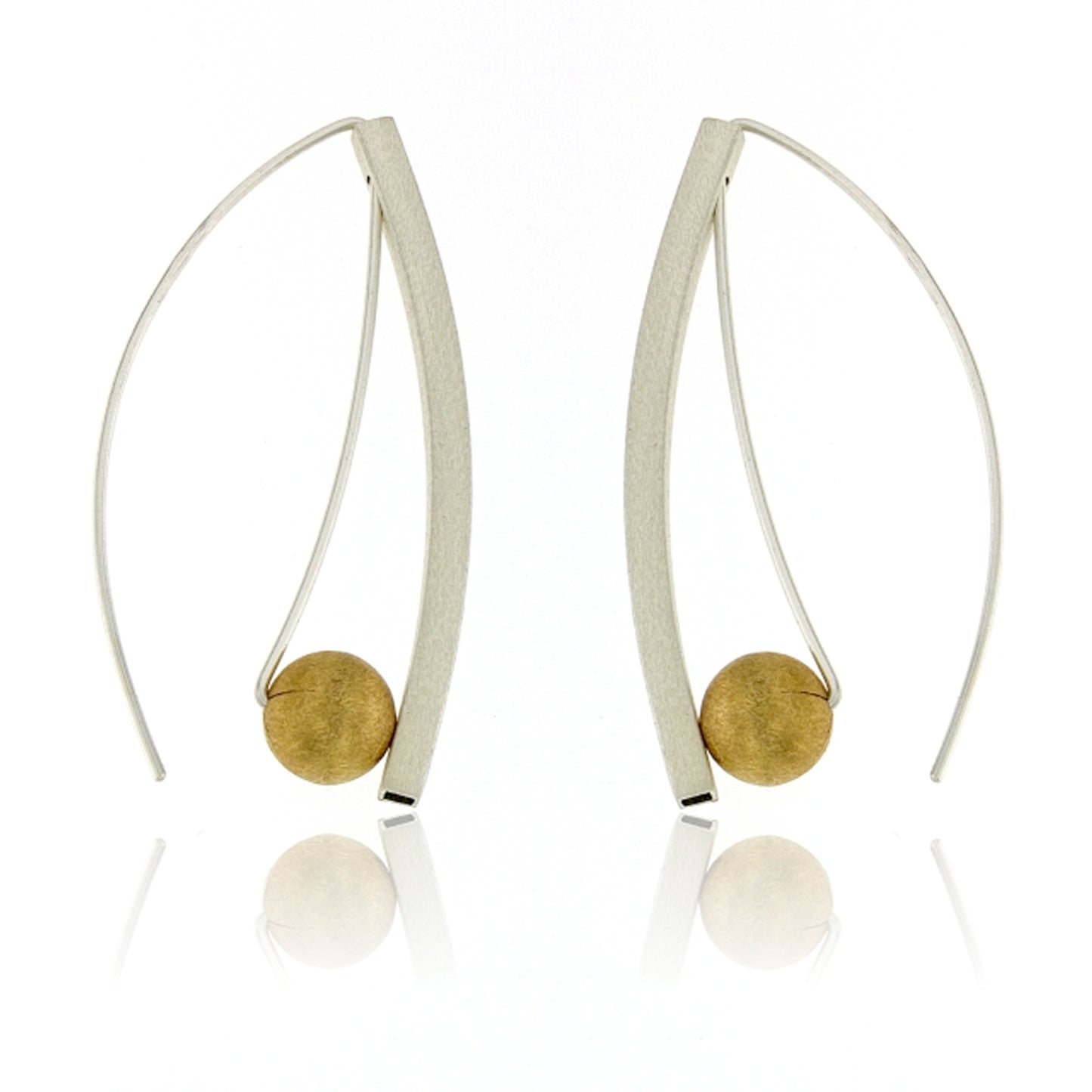 Mysterium Collection Sterling Silver & Gold-Plated Earrings