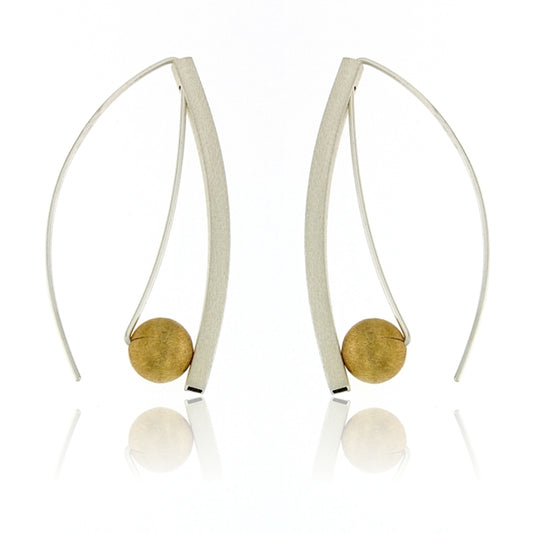 Mysterium Collection Sterling Silver & Gold-Plated Earrings