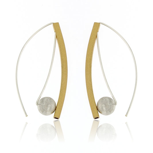 Mysterium Collection Sterling Silver & Gold-Plated Earrings