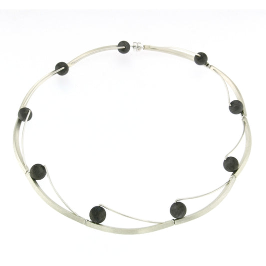 Mysterium Collection Oxidized & Sterling Necklace