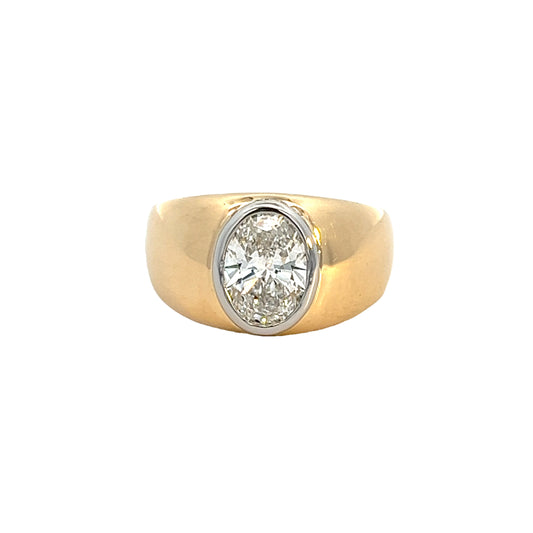 18K 2.07CT Lab-Created Diamond Ring