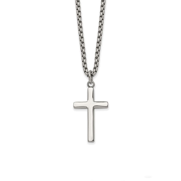 Stainless Steel Polished Cross