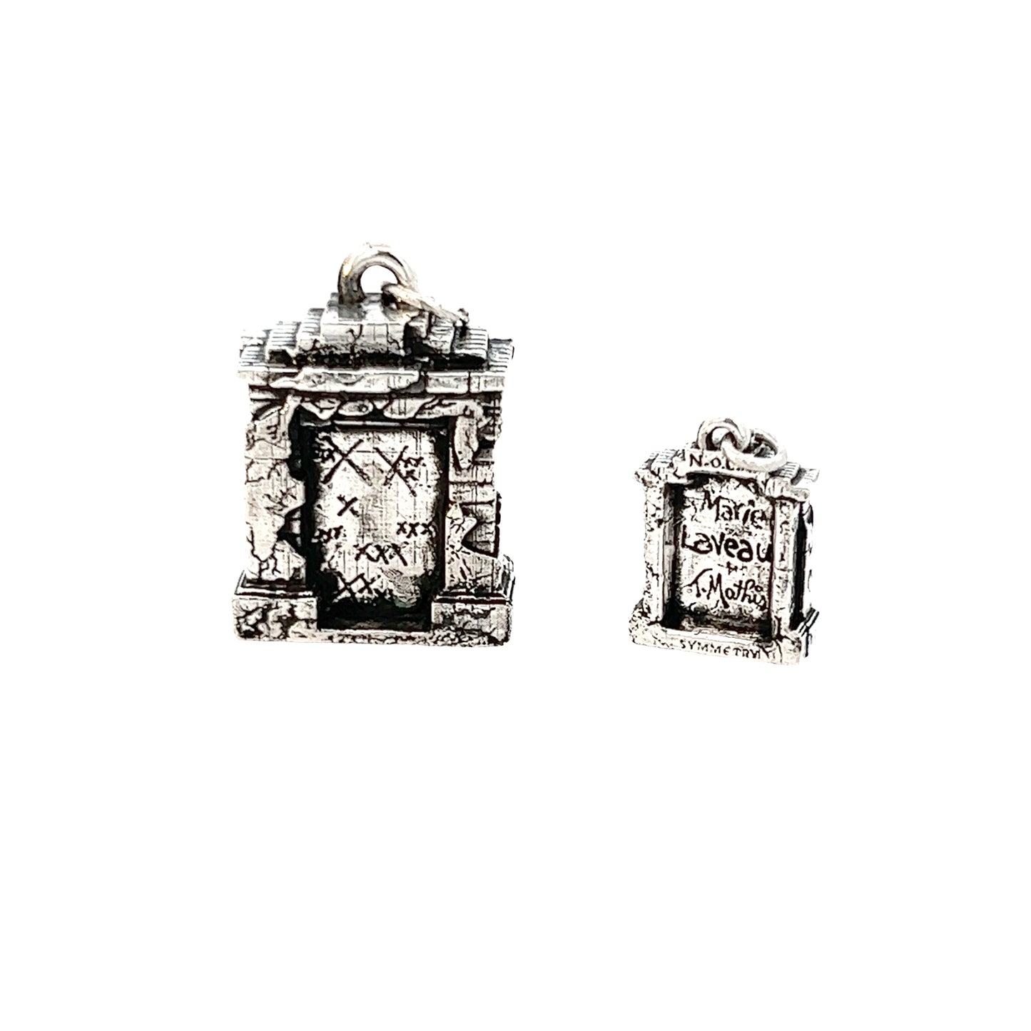 Tom Mathis Designs Petite Sterling Silver Marie Laveau Tomb Charm