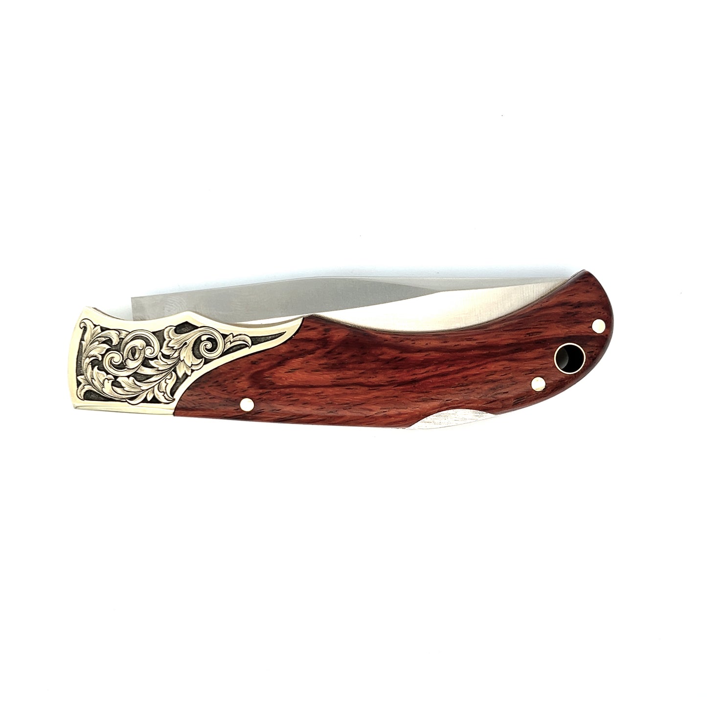 Hand-Engraved Miki Pocket Knife