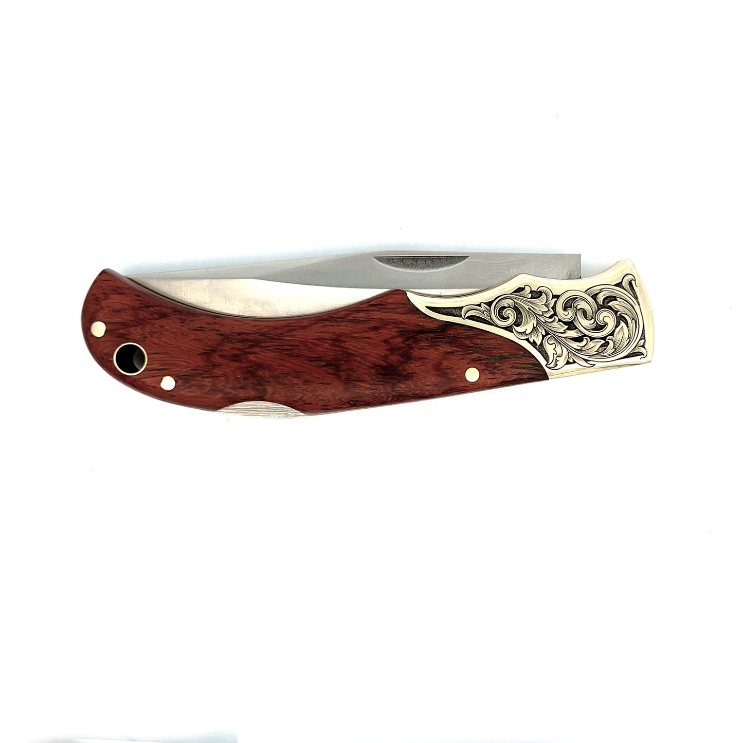 Hand-Engraved Miki Pocket Knife