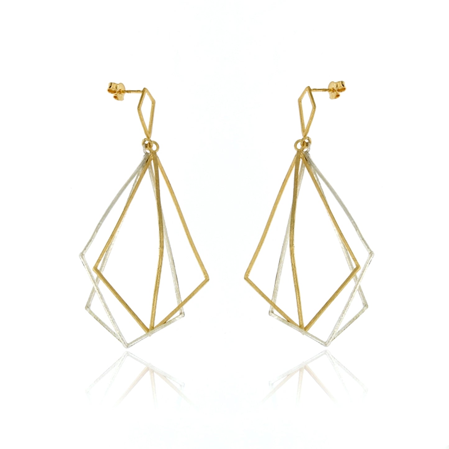 Mysterium Collection Sterling & Vermeil Kite Earrings