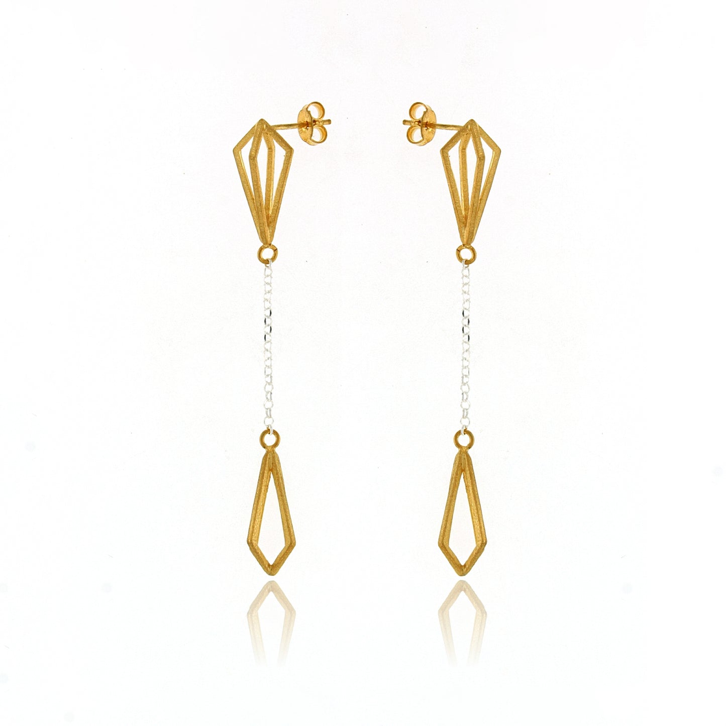 Mysterium Collection Sterling & Vermeil Kite Earrings