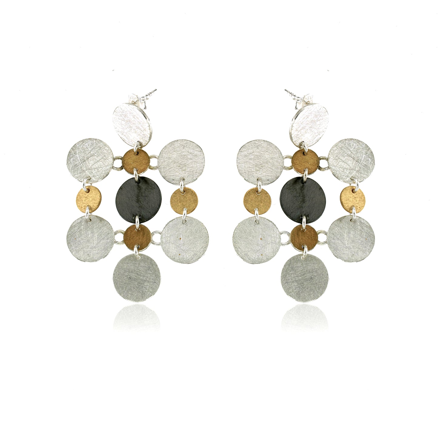 Mysterium Collection Sterling Circle Earrings