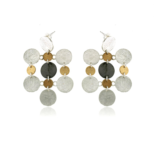 Mysterium Collection Sterling Circle Earrings