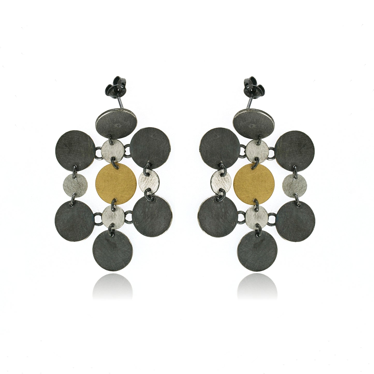 Mysterium Collection Sterling Circle Earrings