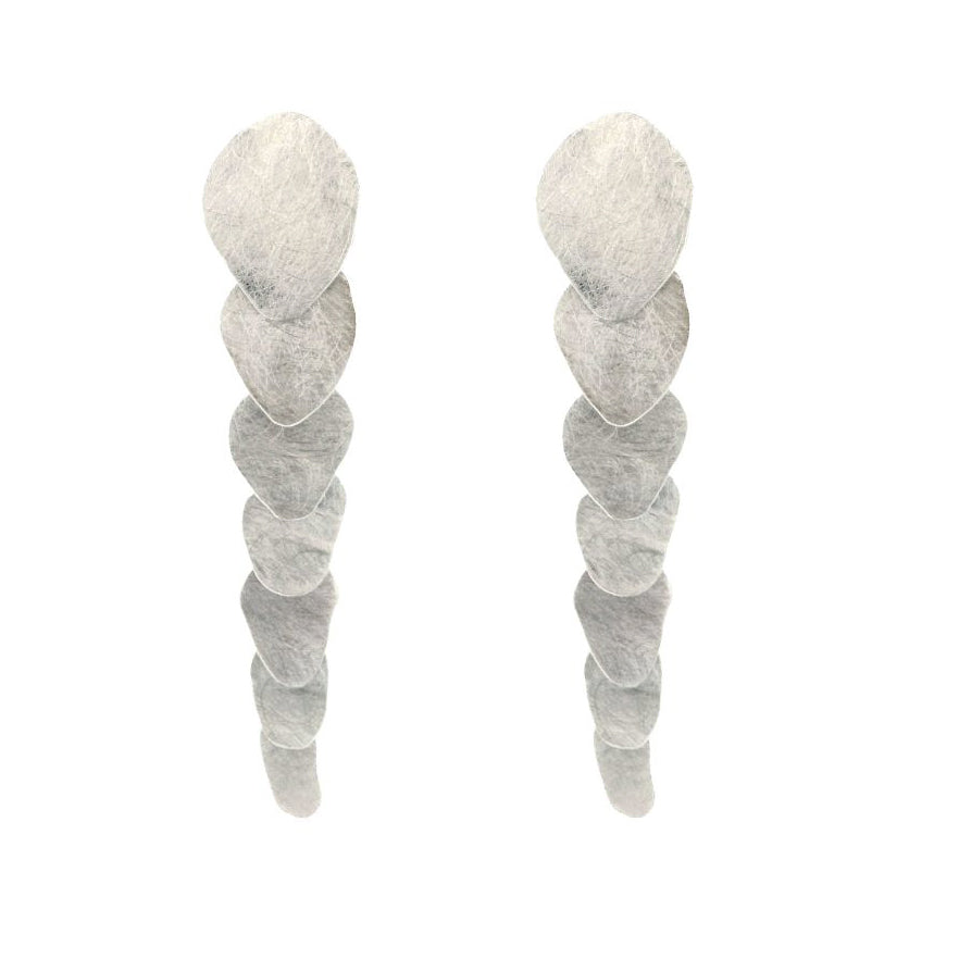 Mysterium Collection Sterling Cascading Petal Earrings