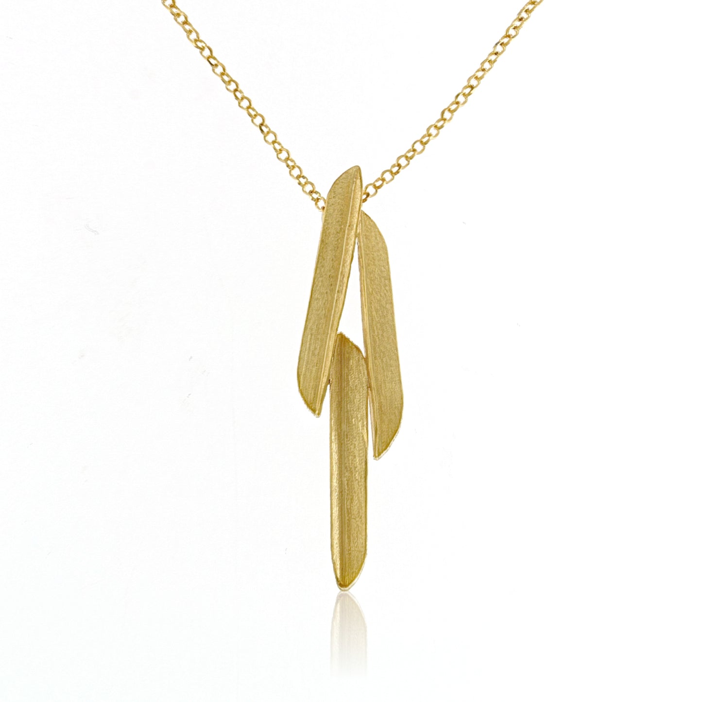 Mysterium Collection Sterling & Vermeil Triple Petal Pendant